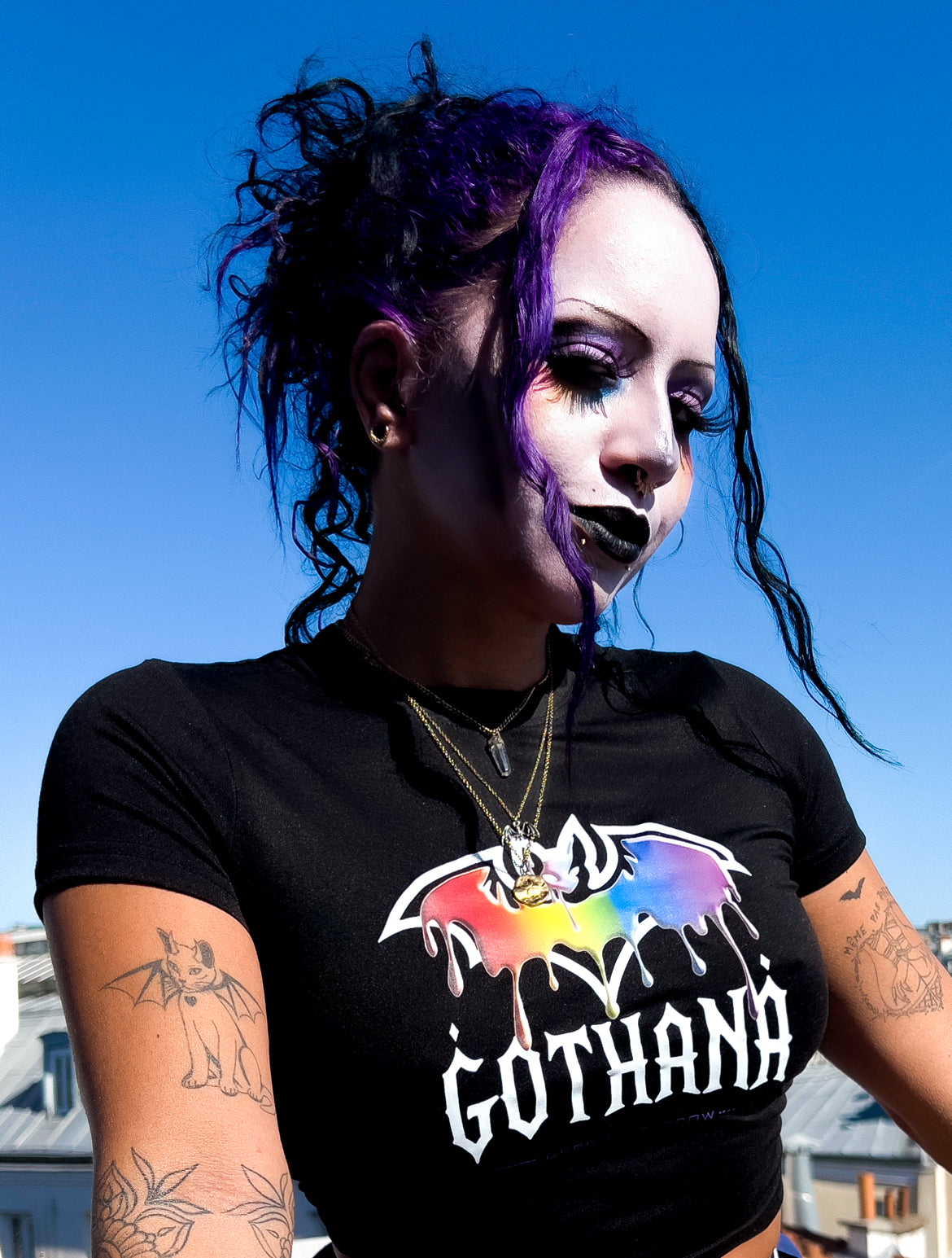 🌈 Crop Top Gothana Pride