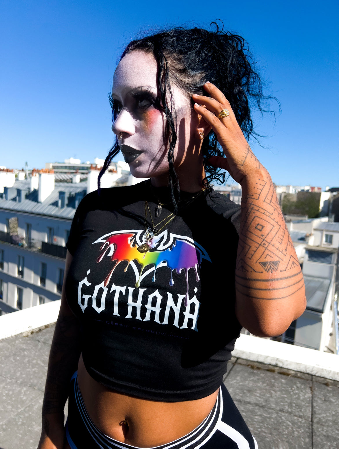 🌈 Crop Top Gothana Pride