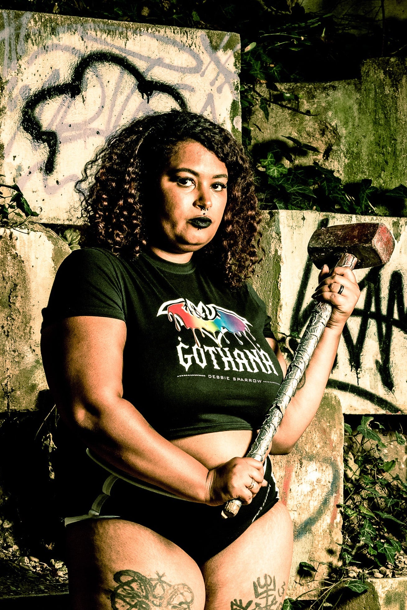 🌈 Crop Top Gothana Pride